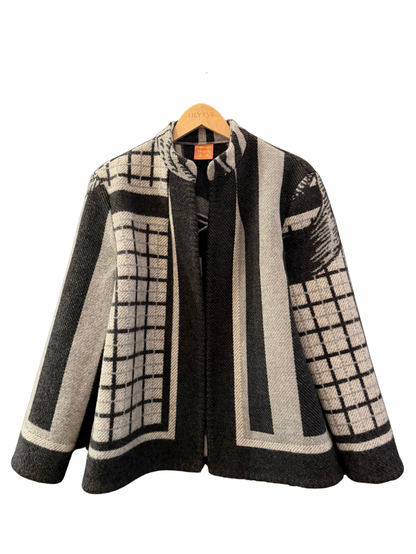 The Black Window Pane Jacket