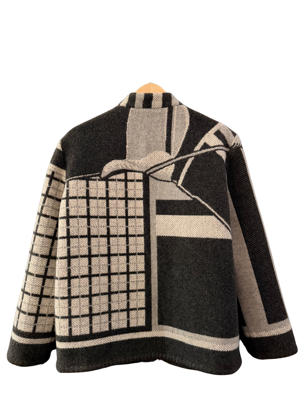 The Black Window Pane Jacket