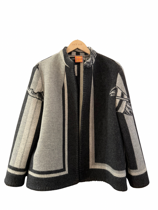 The Black Grid Jacket