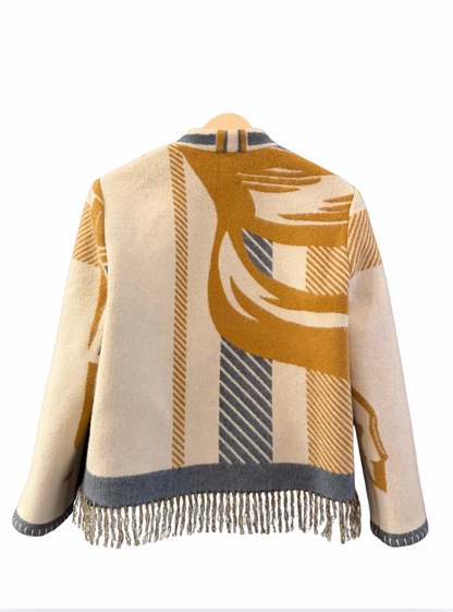 The Blue Horse Tail Jacket