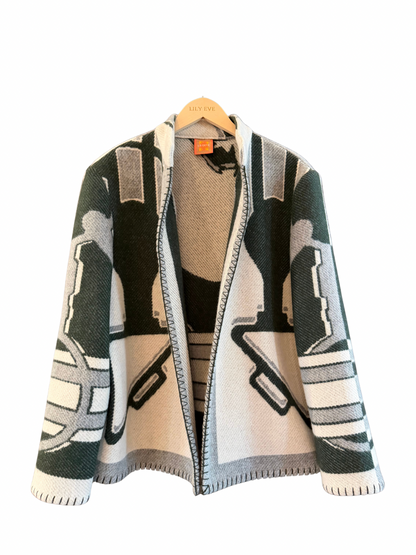 The Double Green Belt Jacket