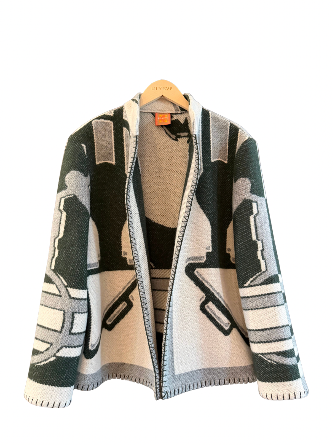 The Double Green Belt Jacket
