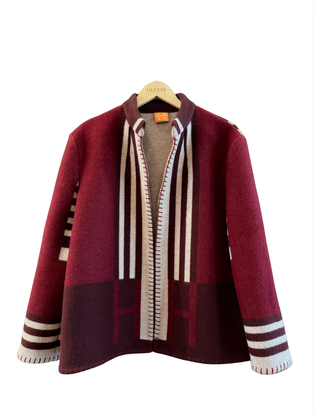 The Deep Burgundy Jacket