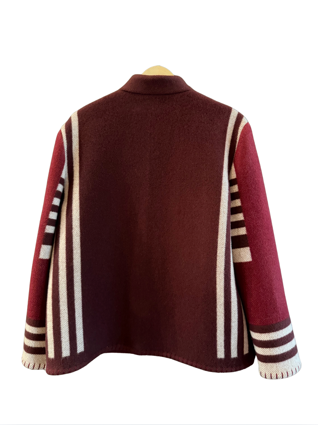 The Deep Burgundy Jacket