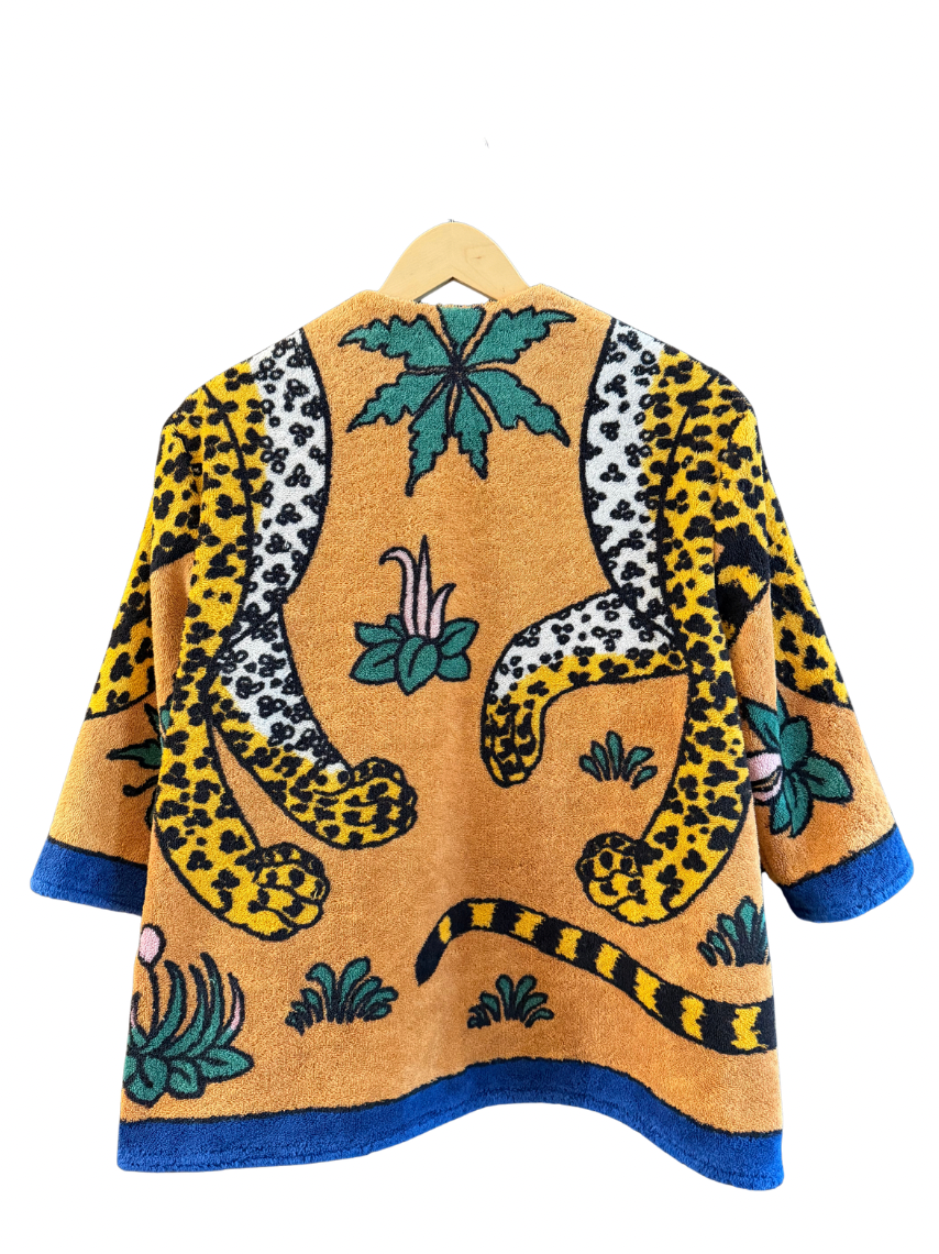 The Orange Leopard Jacket
