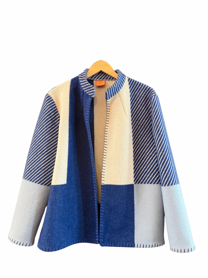 The Linear Blue Jacket