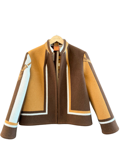 The Brown Stripe Jacket