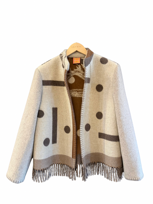 The Brown Polka Dot Jacket