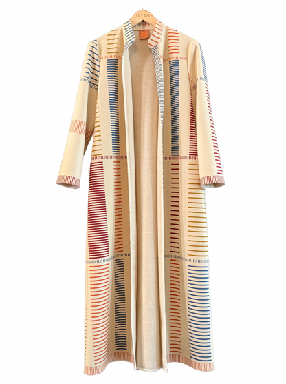 The Rainbow Linear Coat