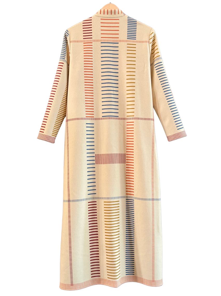 The Rainbow Linear Coat