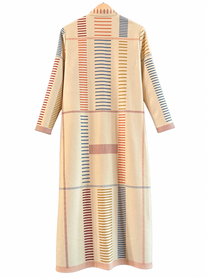 The Rainbow Linear Coat