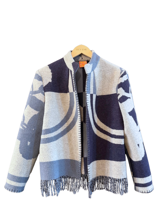 The Blue Lagoon Fringe Jacket