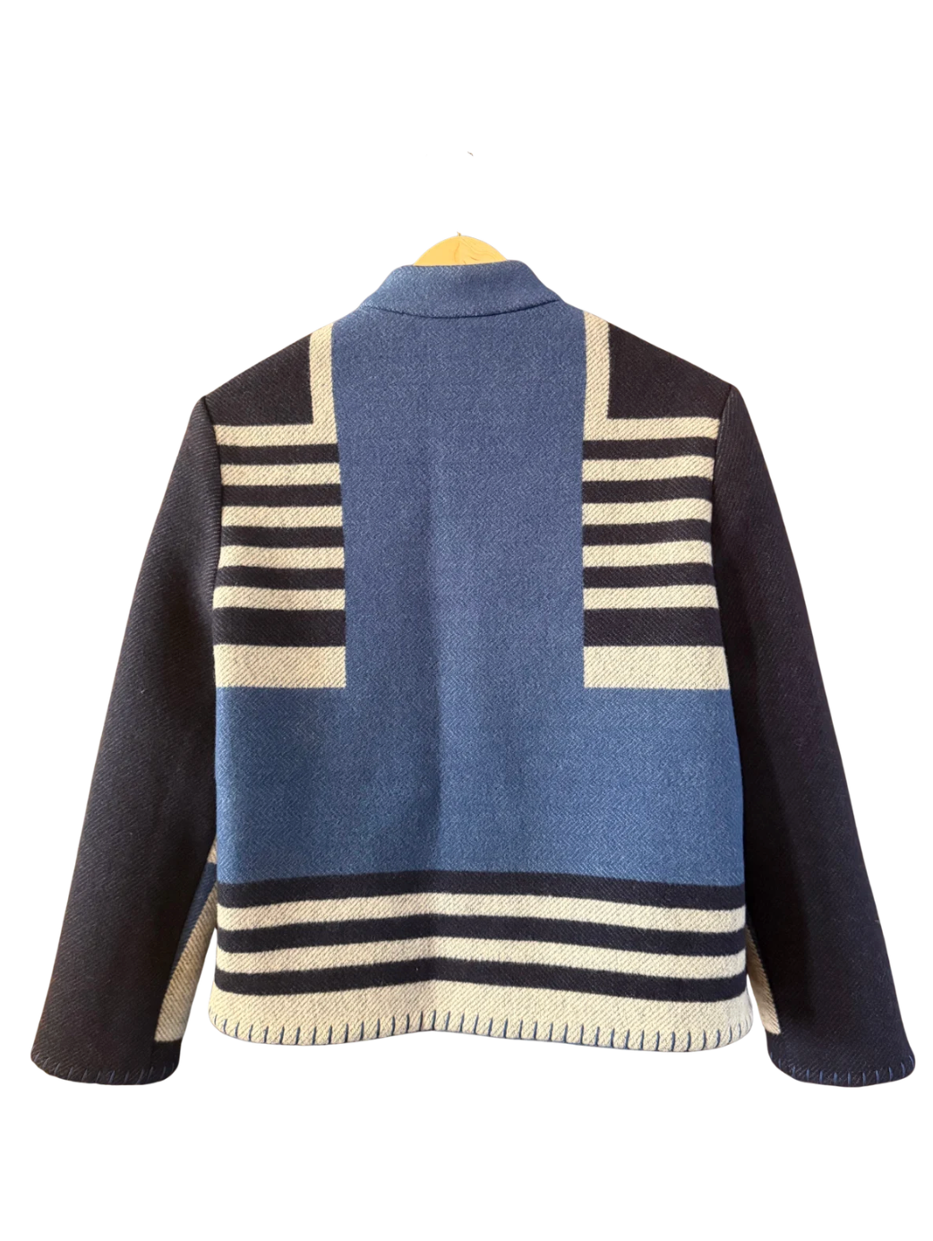 The Navy Linear Jacket