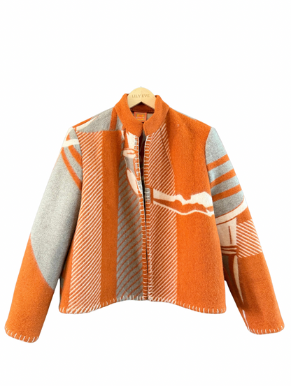 The Orange Horse Head Jacket
