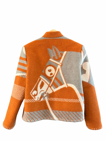 The Orange Horse Head Jacket