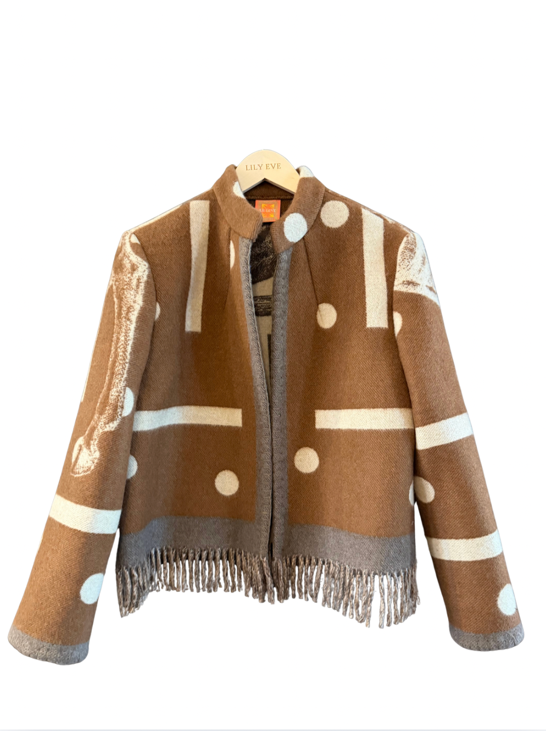 The Brown Fringe Jacket