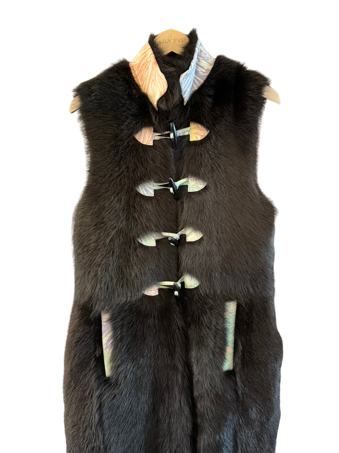 The Long Shearling Vest