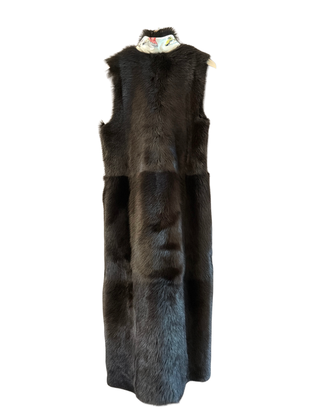 The Long Shearling Vest