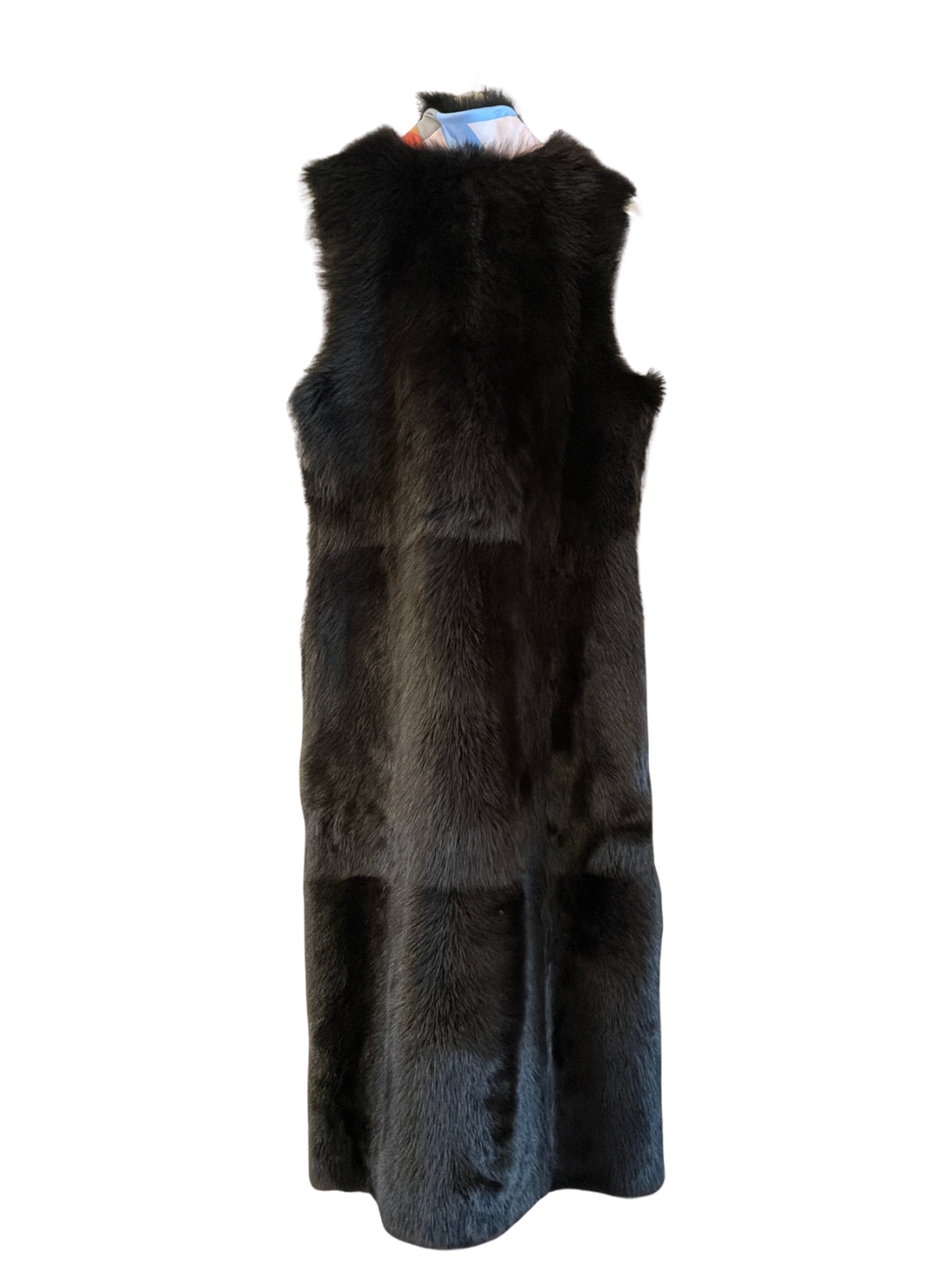 The Long Shearling Vest