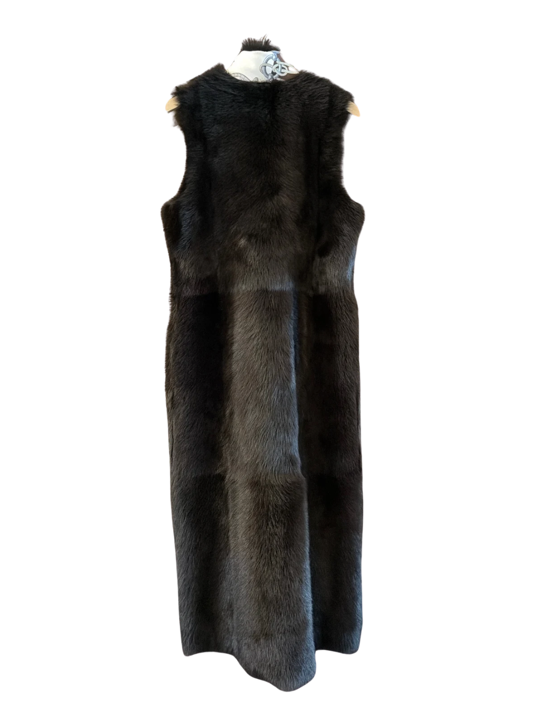The Long Shearling Vest