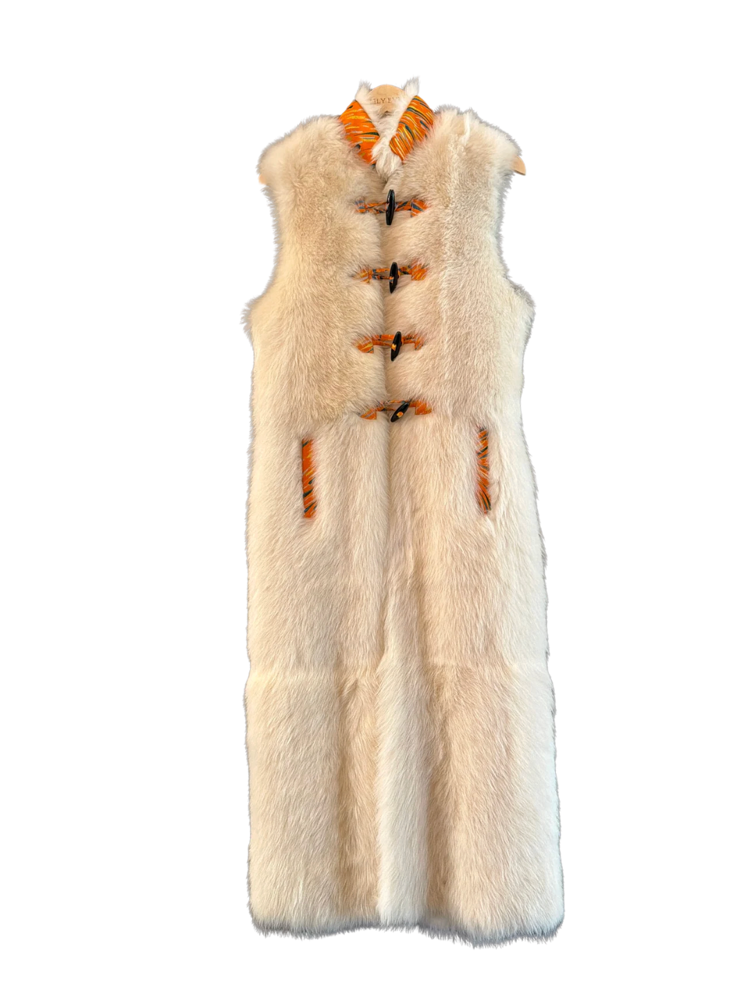 The Long Shearling Vest