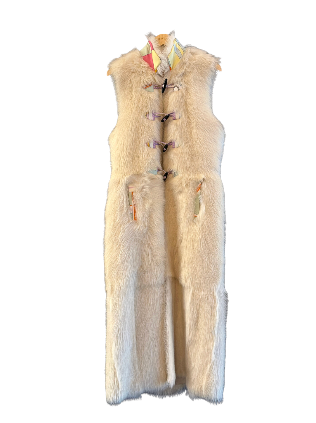 The Long Shearling Vest