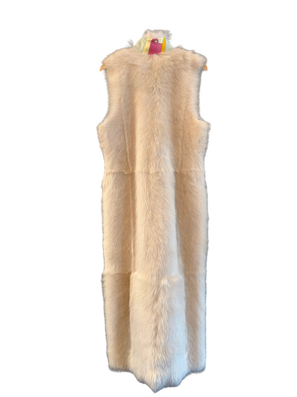The Long Shearling Vest