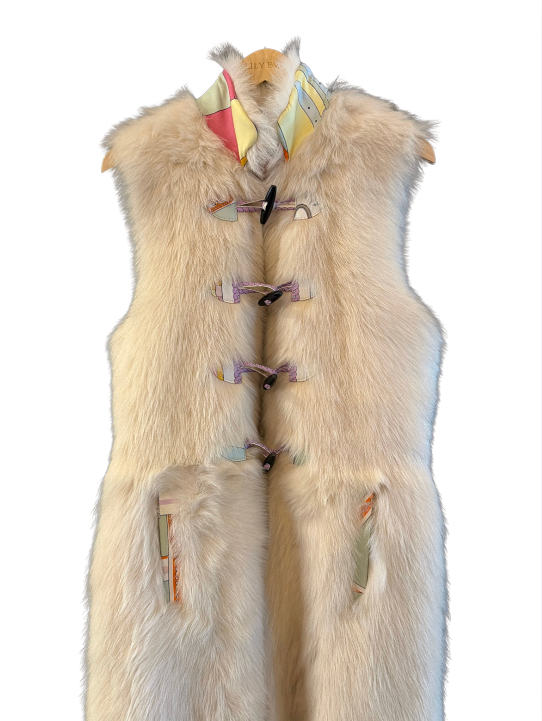 The Long Shearling Vest