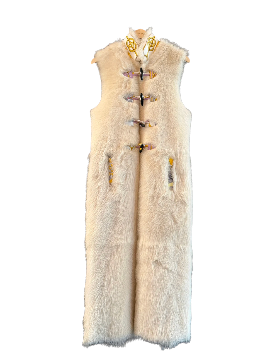 The Long Shearling Vest