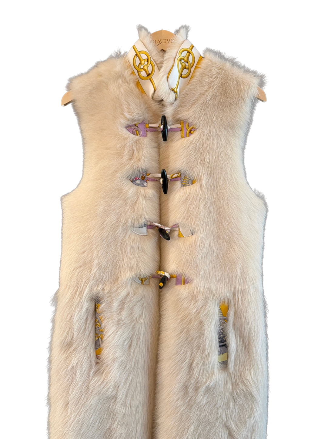 The Long Shearling Vest