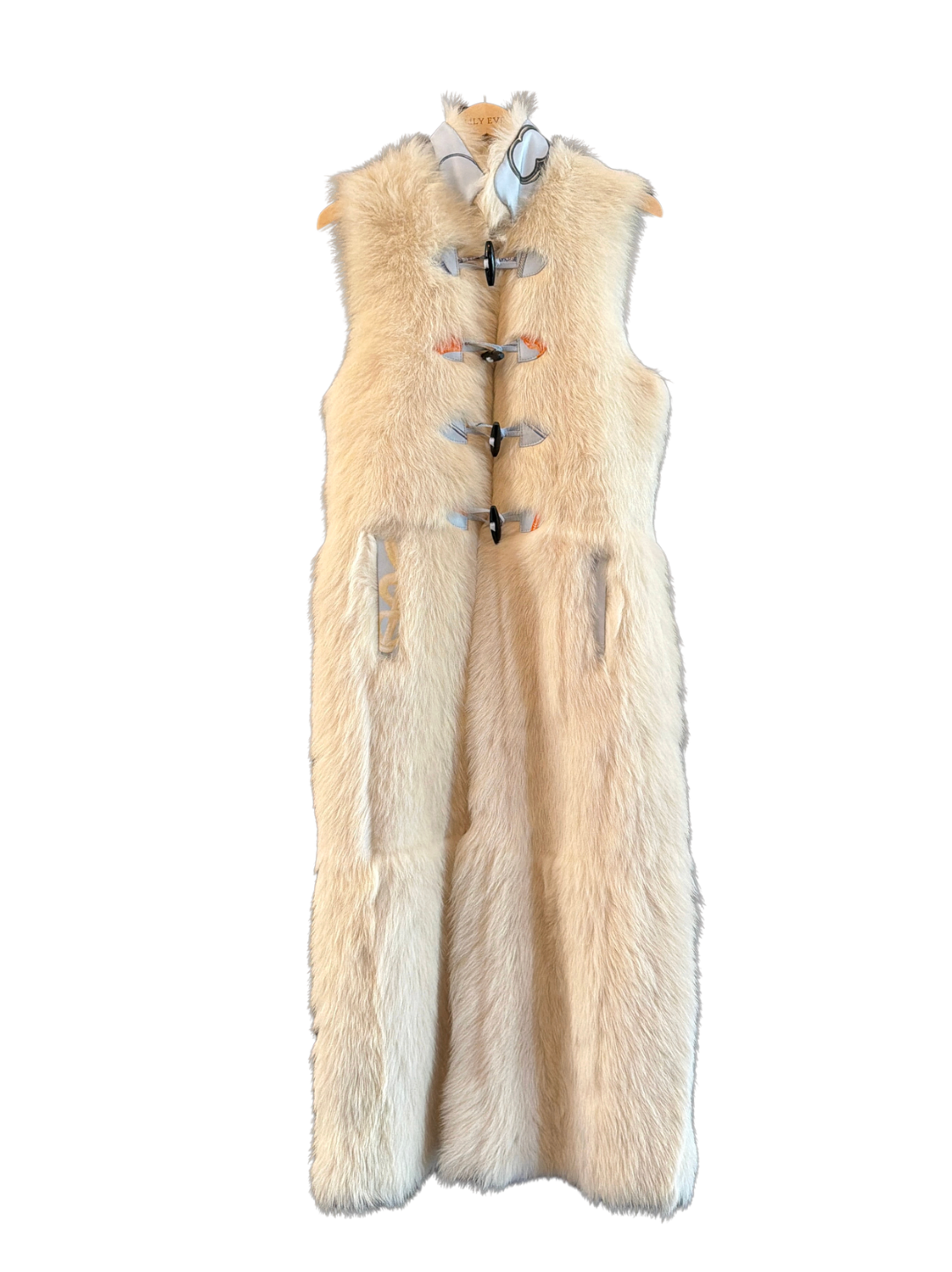 The Long Shearling Vest