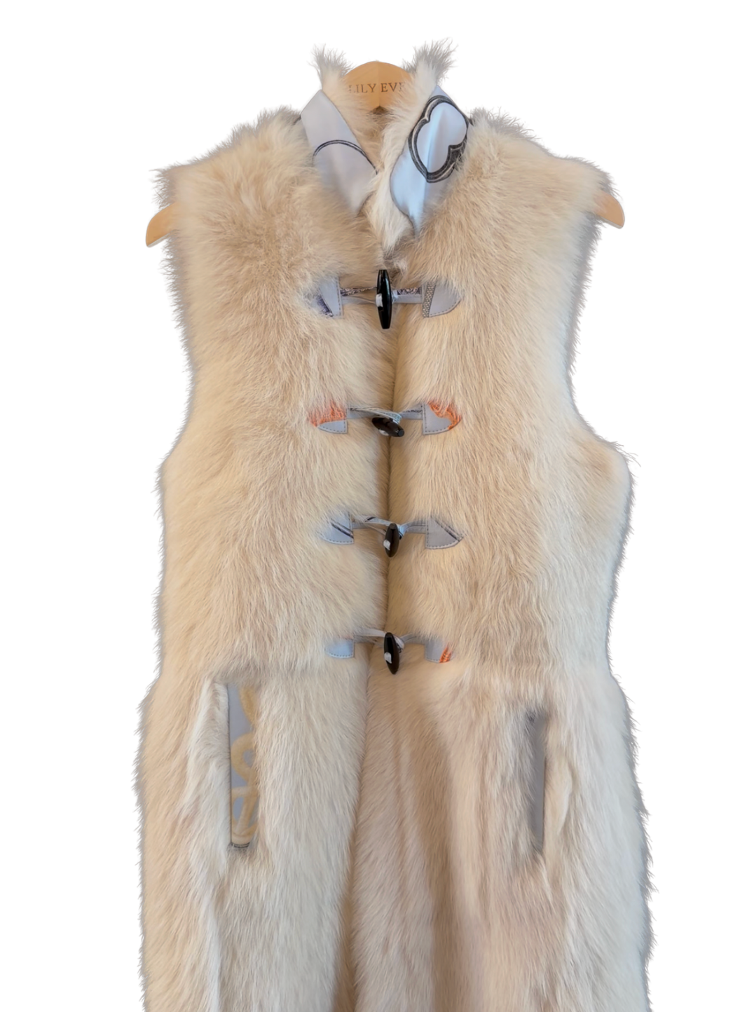 The Long Shearling Vest