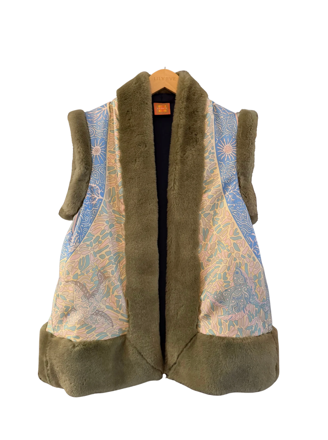 The Short Shearling Vest