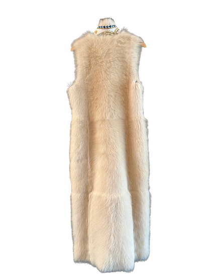 The Long Shearling Vest