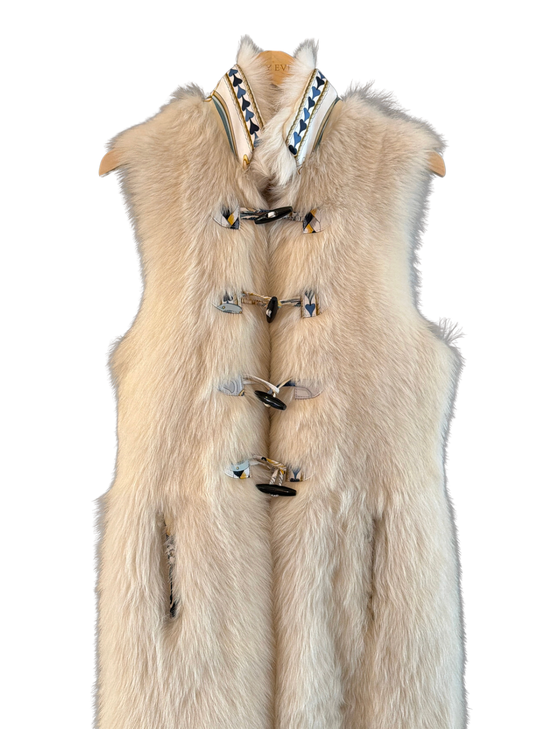 The Long Shearling Vest