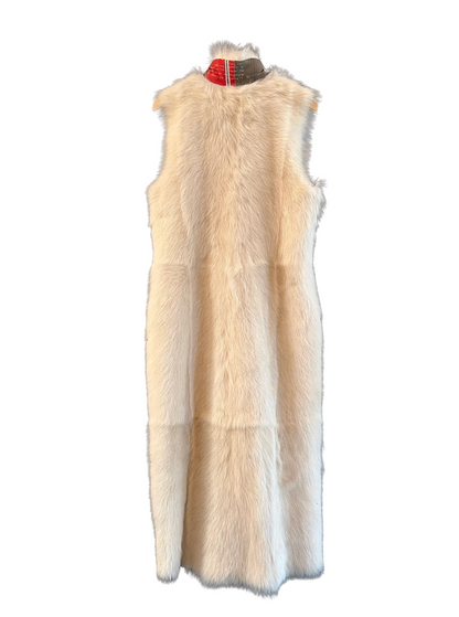 The Long Shearling Vest