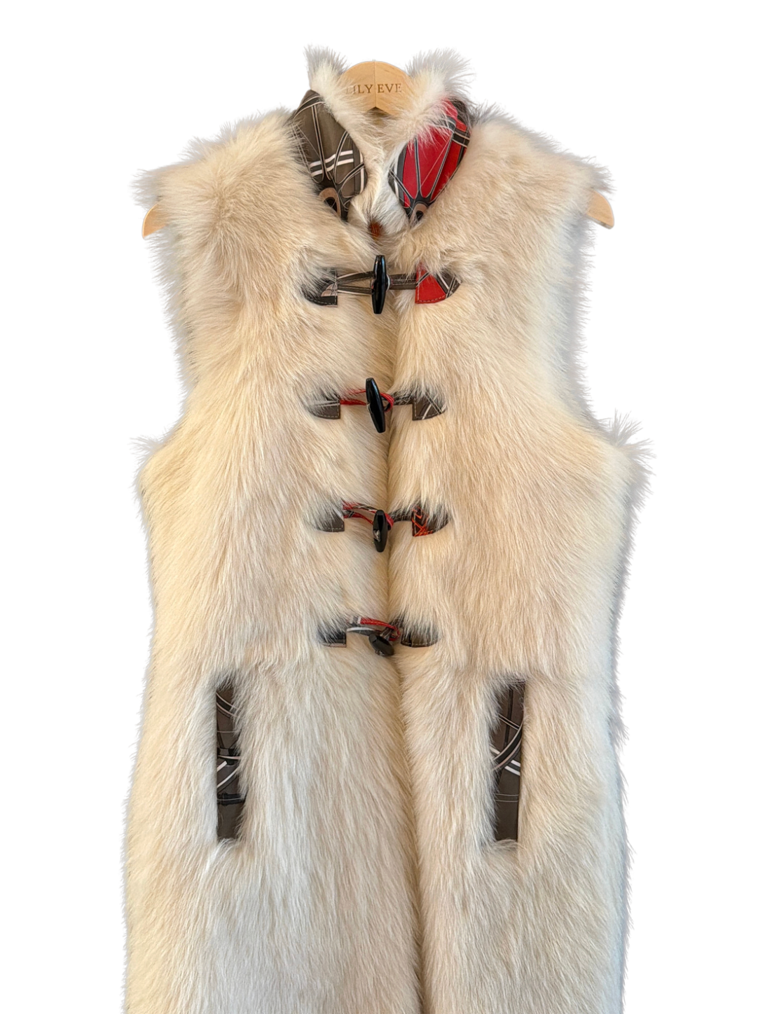 The Long Shearling Vest