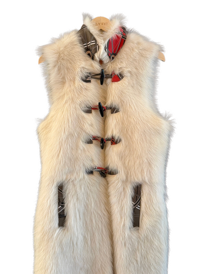 The Long Shearling Vest