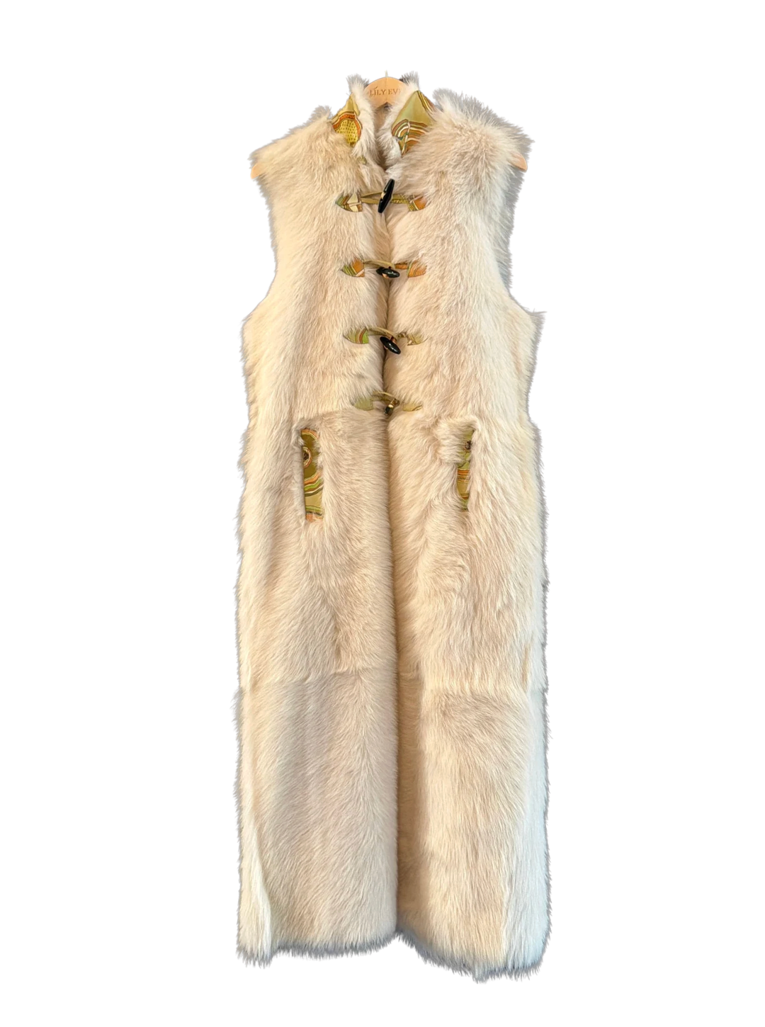 The Long Shearling Vest
