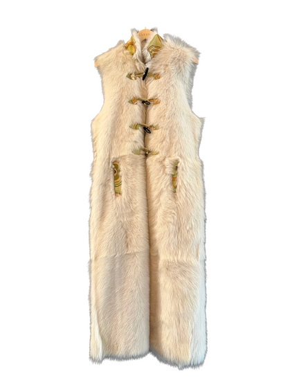 The Long Shearling Vest