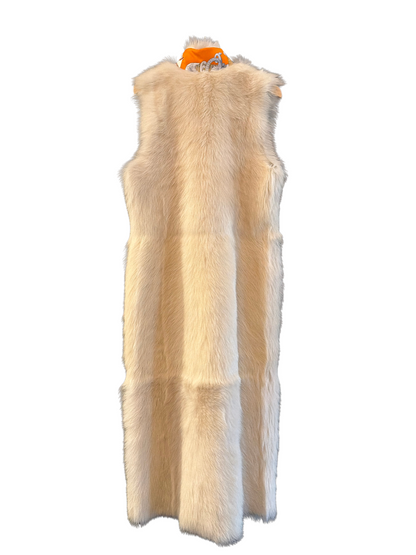 The Long Shearling Vest