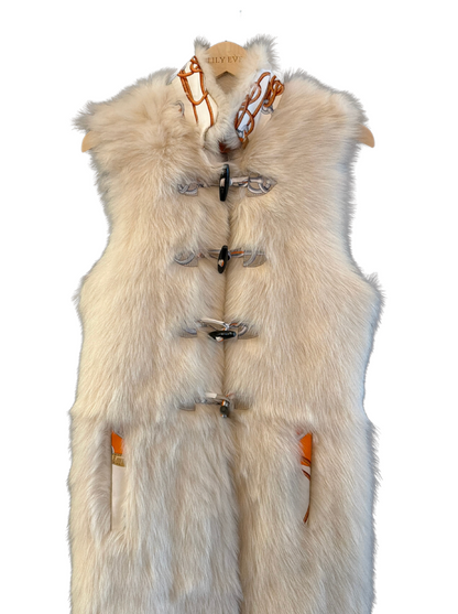 The Long Shearling Vest