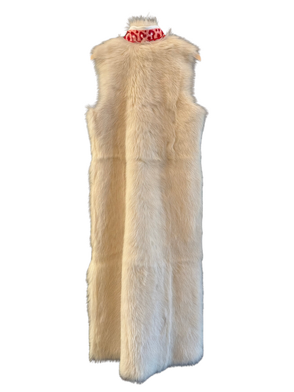 The Long Shearling Vest