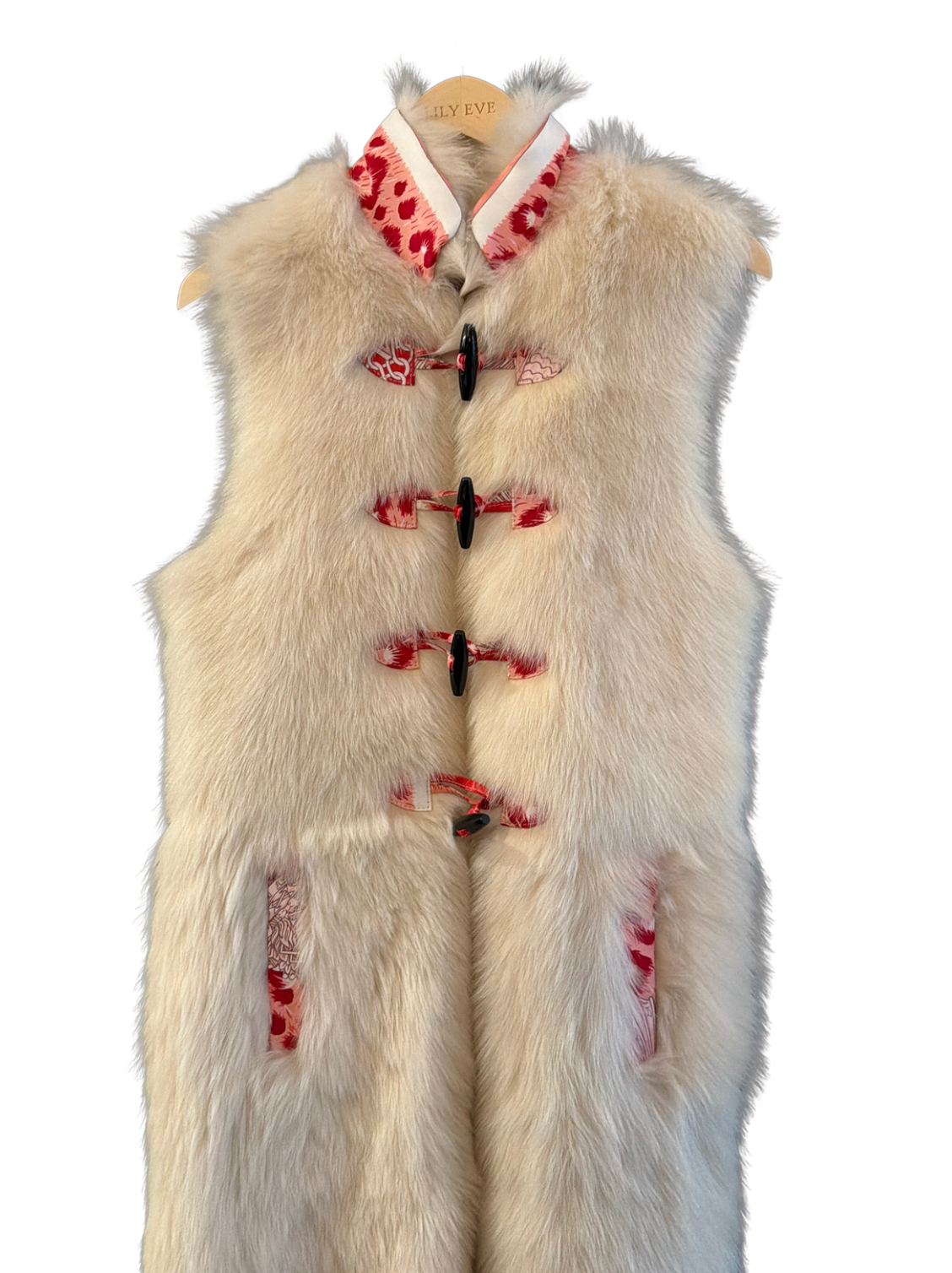 The Long Shearling Vest