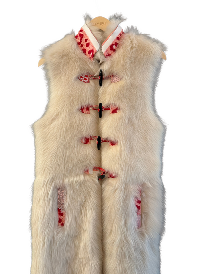 The Long Shearling Vest