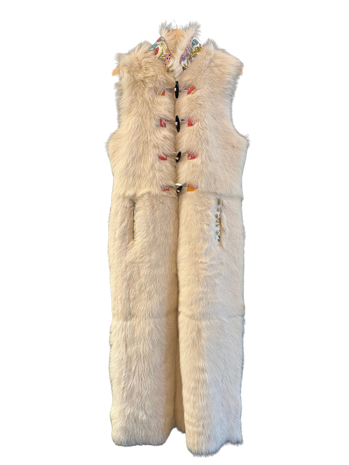 The Long Shearling Vest