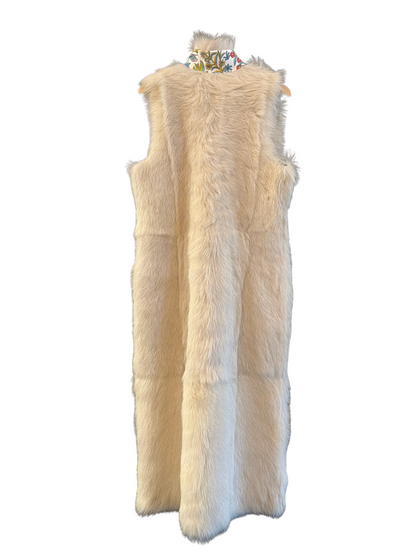 The Long Shearling Vest