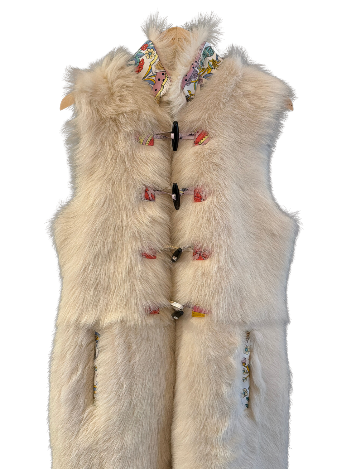 The Long Shearling Vest