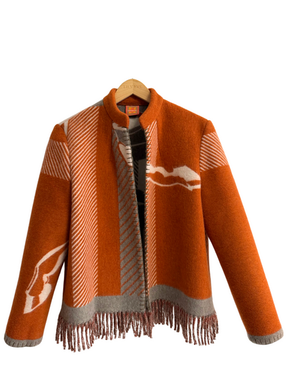 The Red Fringe Jacket