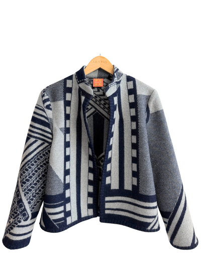 The Navy Buckle Jacket